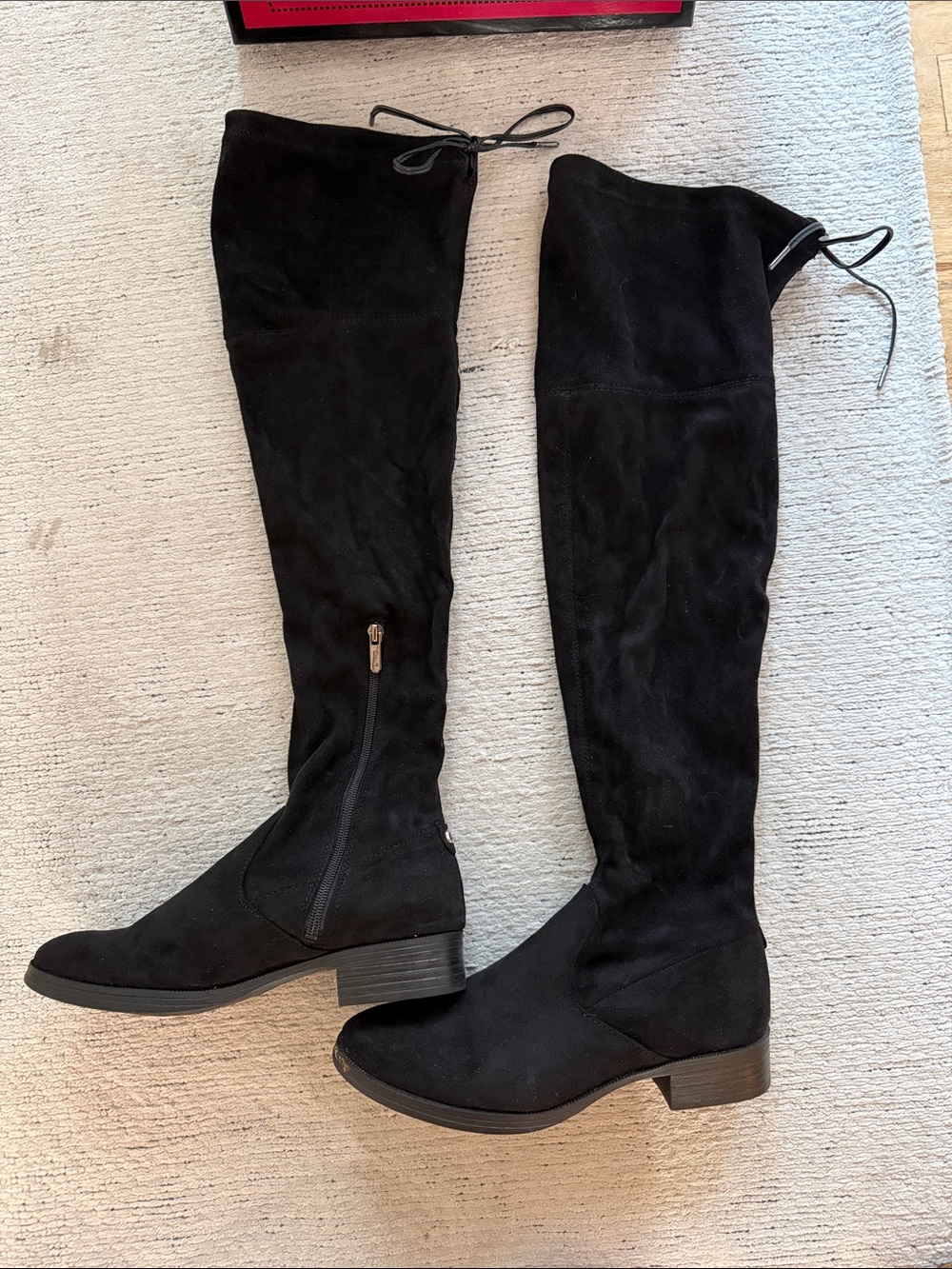 Women's Sam Edelman Over-the-Knee Black Suede Boots